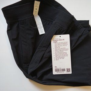 NWT Lululemon Adapted State High-Rise Jogger ASIA FIT XS Black